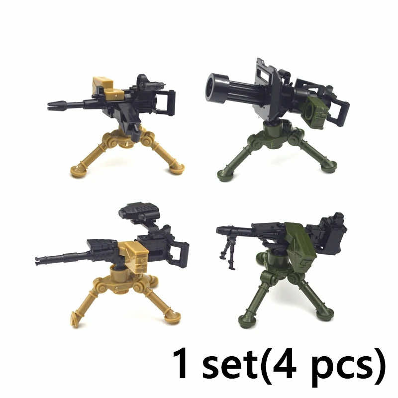 Military Weapon Gun Rifle Pistol Mortar Soldier Figures Building Blocks Toy DIY -  - The Drift Art Co.