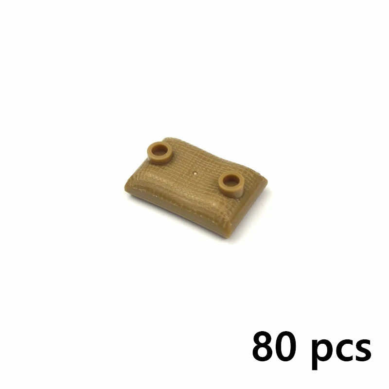 Oil Drum Sandbags War Swat Army WW2 Soldier Figures Building Blocks Toy DIY - Minifigure -  - The Drift Art Co.