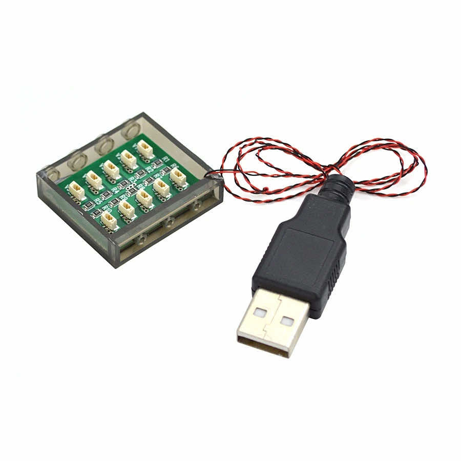 Street Light Wire 1x1 LED Lamp City For LEGO Education Building Blocks Brick Toy - Minifigure -  - The Drift Art Co.