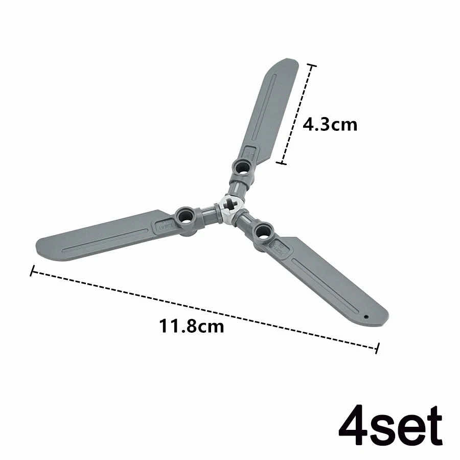 Technic Aircraft Propeller 15790 Blades for Lego Kit Building Blocks Set DIY - LEGO (R) Complete Sets & Packs -  - The Drift Art Co.
