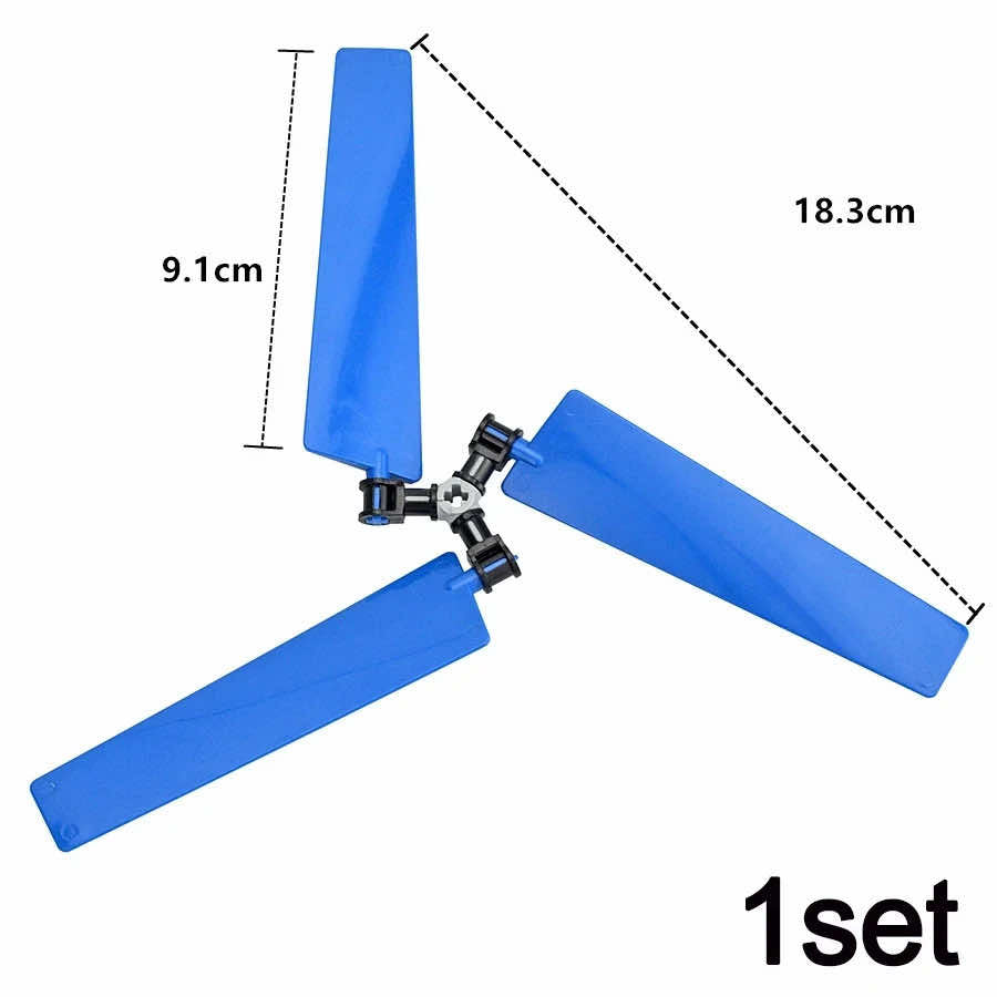Technic Aircraft Propeller 15790 Blades for Lego Kit Building Blocks Set DIY - LEGO (R) Complete Sets & Packs -  - The Drift Art Co.