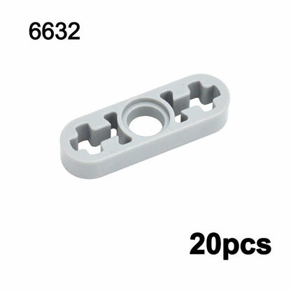 Technic Beam Thin Axle Hole L-shape Part 32251 for Lego Kits Building Blocks Set -  - The Drift Art Co.