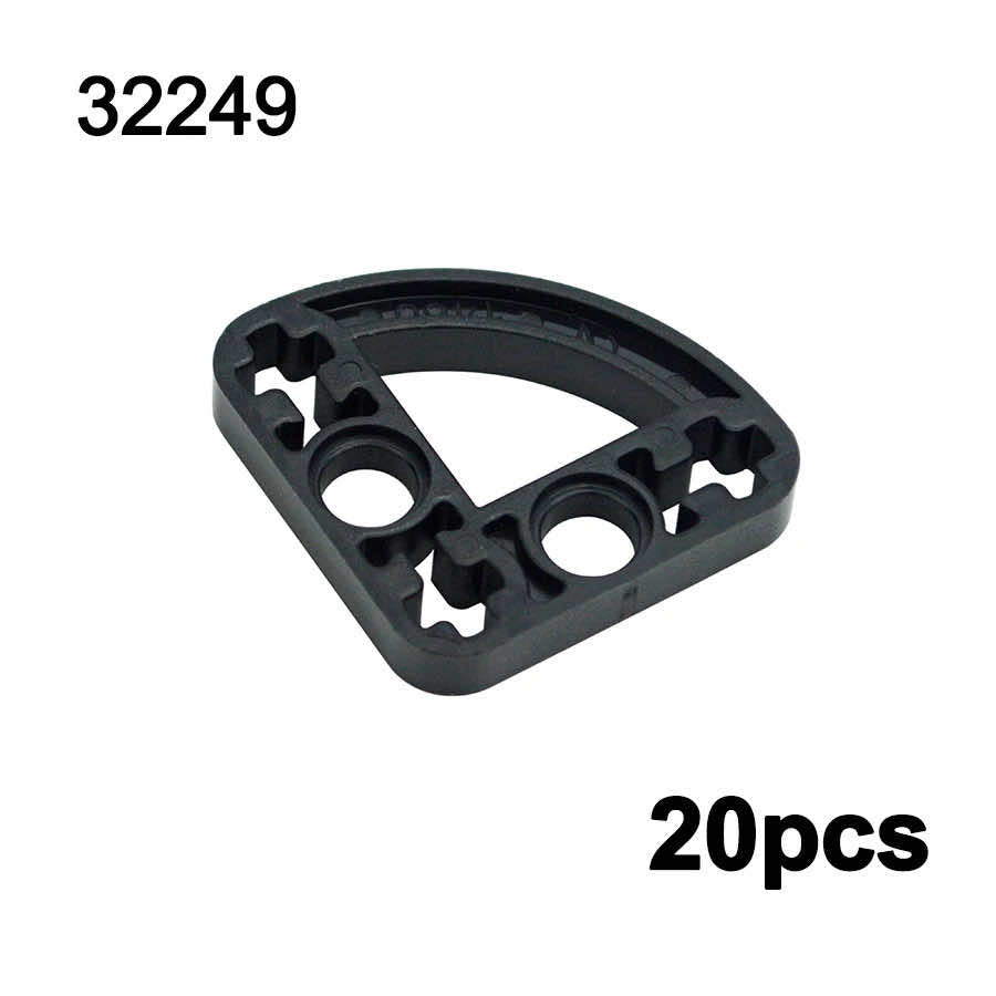 Technic Beam Thin Axle Hole L-shape Part 32251 for Lego Kits Building Blocks Set -  - The Drift Art Co.