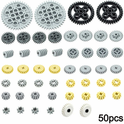 Technic Parts Bulk Gear for Lego Kits Liftarm Beam Axle Panel Building Block Set -  - The Drift Art Co.