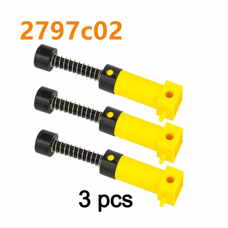 Technic Parts for Lego Kit Pneumatic pump Small 6L V2 19476 Building Blocks Sets -  - The Drift Art Co.