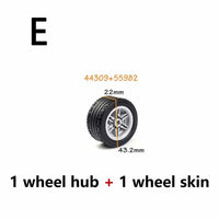 Technic Parts for Lego Kits Tire Wheel Hub RC Car Building Blocks Model Sets DIY - LEGO (R) Bricks, Pieces & Parts -  - The Drift Art Co.