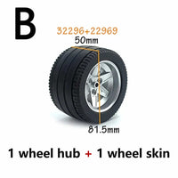 Tire Wheel Car Motorcycle Technic Parts for Lego  Building Blocks Model Sets DIY - LEGO (R) Bricks, Pieces & Parts -  - The Drift Art Co.