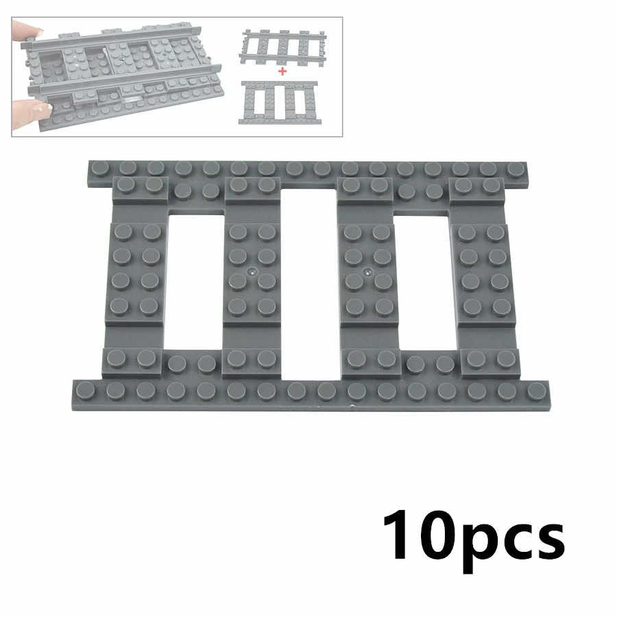 Track Crossing Switch Forked Rail for Lego Kit Train Building Blocks Sets DIY - LEGO (R) Bricks, Pieces & Parts -  - The Drift Art Co.