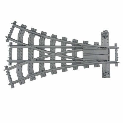 Track Crossing Switch Forked Rail for Lego Kit Train Building Blocks Sets DIY -  - The Drift Art Co.