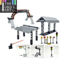 Train Station Bus Stop Signal Lamp Traffic Lights for LEGO Kit Train Building Blocks Sets DIY - Train Track -  - The Drift Art Co.