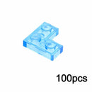 Transparent 1x2 2x2 2x4 Ceramic Tile 3023 3022 3020 Building Blocks Bricks Toy - Minifigure -  - The Drift Art Co.