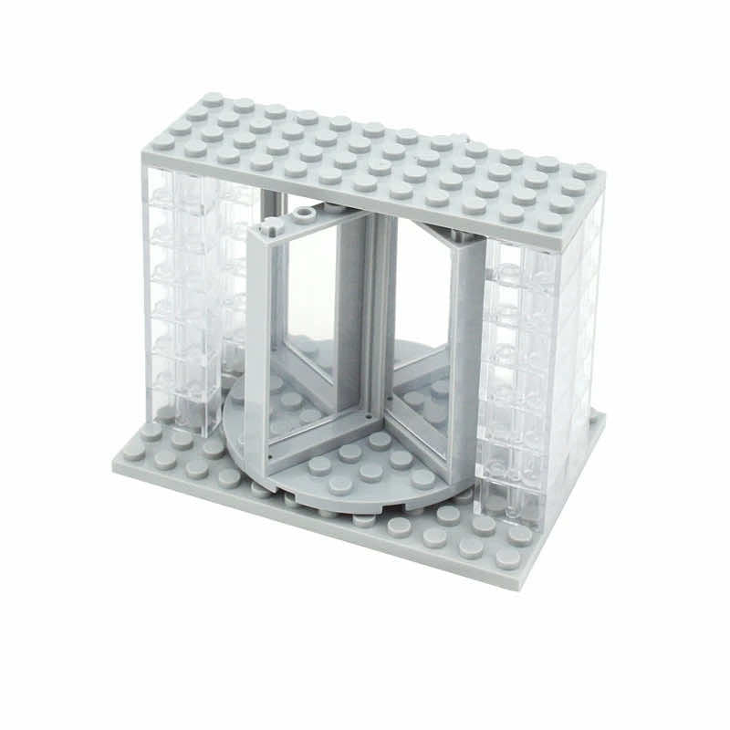 Transparent Revolving Door MOC 60596 85941 For LEGO Building Block Brick Toy DIY - Minifigure -  - The Drift Art Co.
