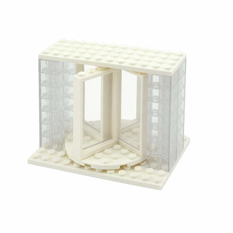 Transparent Revolving Door MOC 60596 85941 For LEGO Building Block Brick Toy DIY - Minifigure -  - The Drift Art Co.