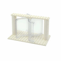 Transparent Revolving Door MOC 60596 85941 For LEGO Building Block Brick Toy DIY - Minifigure -  - The Drift Art Co.
