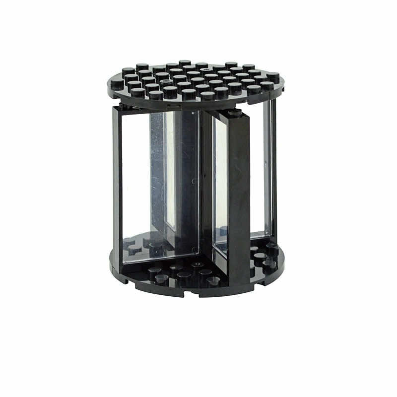Transparent Revolving Door MOC 60596 85941 For LEGO Building Block Brick Toy DIY - Minifigure -  - The Drift Art Co.