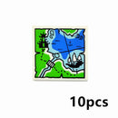 Treasure Navigation Map 10pcs 3068 2x2 For Lego Building Block Brick Sets DIY - Plant & Flower -  - The Drift Art Co.