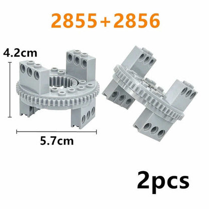 Turntable Rotating gears Technic 18939 48452 for Lego Kits Building Block Sets -  - The Drift Art Co.