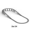 Uphill Track 7996 City Rail for Lego Kit Train Building Blocks Sets DIY - LEGO (R) Bricks, Pieces & Parts -  - The Drift Art Co.