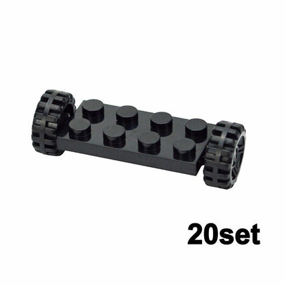 Wheel Axles Pack Car Tires Shaft Plate for Lego Kit Building Blocks Set DIY -  - The Drift Art Co.