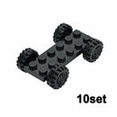 Wheel Axles Pack Car Tires Shaft Plate for Lego Kit Building Blocks Set DIY - LEGO (R) Complete Sets & Packs -  - The Drift Art Co.