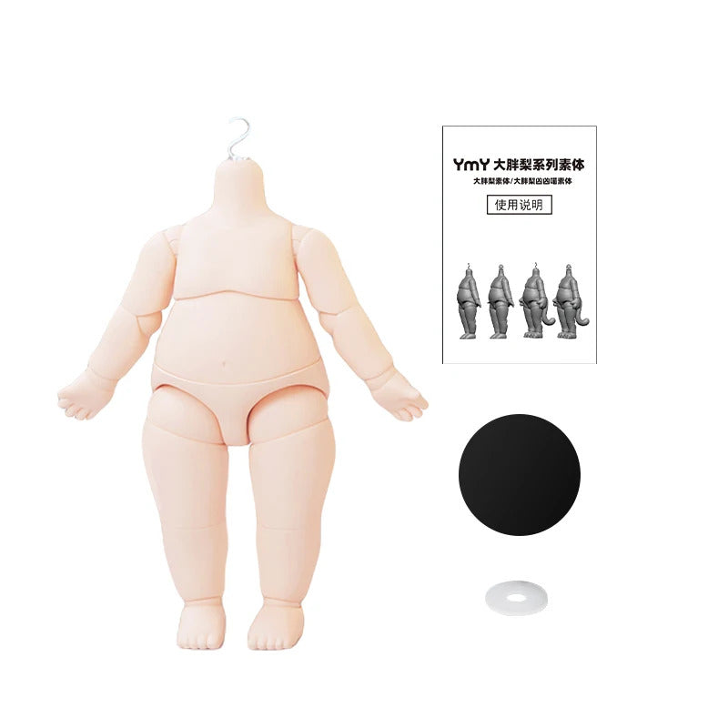 Body - big pear 1/6 S-hook YMY suitable For GSC Head BJD OB Toy Doll