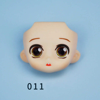 Body - Face Plates Open Moveable Eyes For GSC Head BJD OB Obitsu 11 Ymy Toy Doll