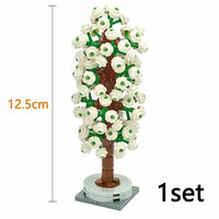 City Tree Green Bush Garden MOC Flower Grass for Lego Building Blocks Sets DIY