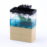 MOC City House Furniture Piano TV Sofa Parts for Lego Sets Building Blocks Set