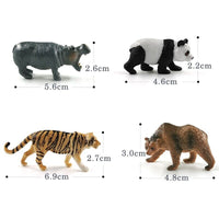 1pc Lizard Centipede Snake Squirrel Jungle Animal Miniature Art Toy Figure Doll