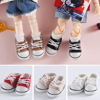 Accessories - Casual canvas Laces shoes For 1:12 BJD doll OB Obitsu 11 Ymy Toy