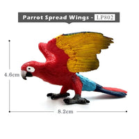 1pc Simulation turkey bird Chicken Farm Animal Miniature Art Toy Figure Doll