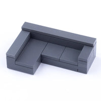MOC City House Furniture Piano TV Sofa Parts for Lego Sets Building Blocks Set