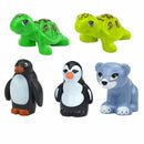 City Animals Cute Dog Sheep Chicken goat pig Cow for LEGO Building Blocks Sets