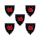 Medieval Military Knights Wolf Shield Armor For LEGO Building Blocks Brick Toy
