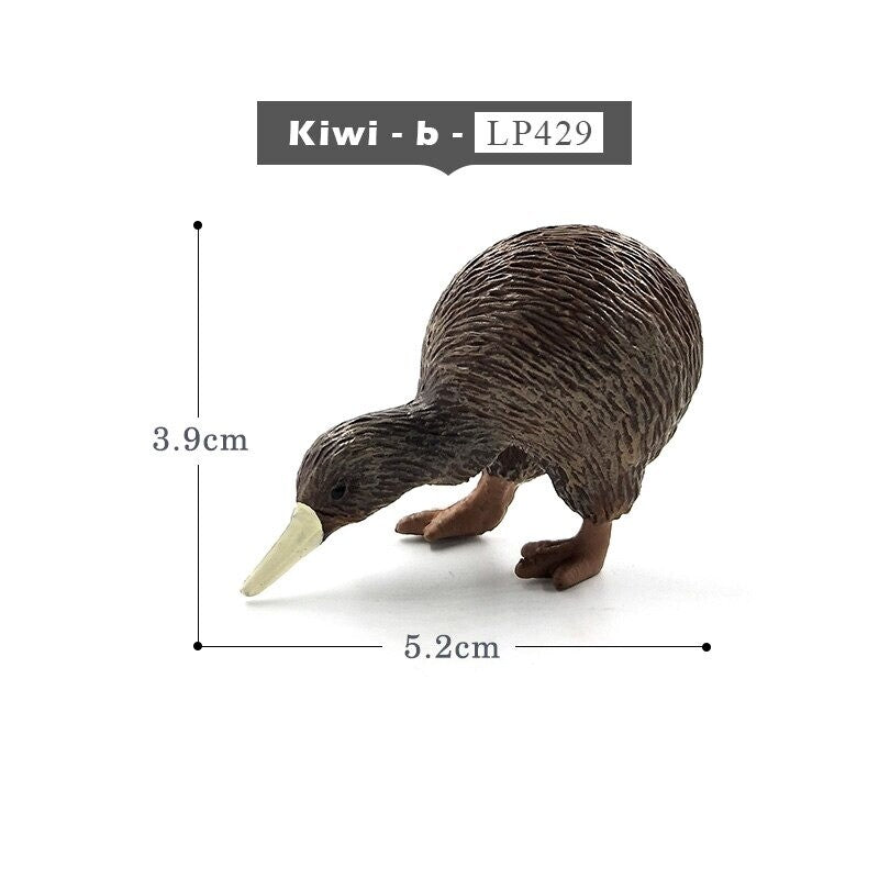 1pc Simulation turkey bird Chicken Farm Animal Miniature Art Toy Figure Doll
