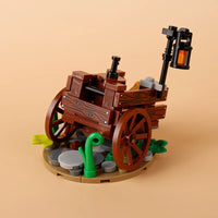 MOC Medieval Military Castle Siege Weapons War Army Knights For LEGO Building Blocks Set
