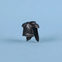MOC Medieval Viking Helmet Cowboy Hat Elf Hair for LEGO Building Block Set