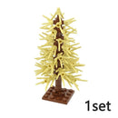 Pine Tree Branch Bush Green Grass Parts for Lego Sets Building Blocks Sets DIY