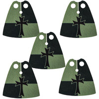 Medieval Military Officer Cape Lion Knights Fur Cloak For LEGO Building Blocks Brick Toy