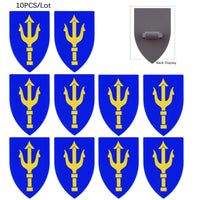 Medieval Military Knights Wolf Shield Armor For LEGO Building Blocks Brick Toy