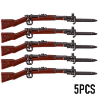 Military Soldier MOC WW2 Gun Arms 98K PPSH For LEGO Building Blocks Brick Toy