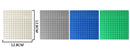 Building Blocks dots base plate for LEGO - Various Sizes - (16x32 16x16 & 32x32)