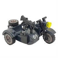 Military Oil Drum Fuel Tank Army War Scene For LEGO Building Blocks Brick Toy