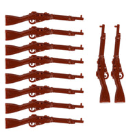 Military Soldier MOC WW2 Gun Arms 98K PPSH For LEGO Building Blocks Brick Toy
