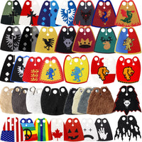 Medieval Military Officer Cape Lion Knights Fur Cloak For LEGO Building Blocks Brick Toy