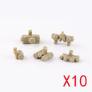 Military Solider Figures Helmets Mask weapon For LEGO Building Blocks Brick Toy