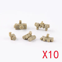 Military Solider Figures Helmets Mask weapon For LEGO Building Blocks Brick Toy