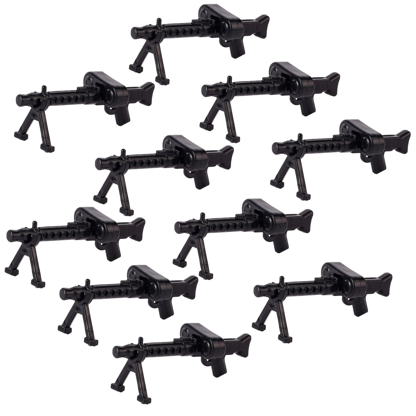 Military Soldier MOC WW2 Gun Arms 98K PPSH For LEGO Building Blocks Brick Toy