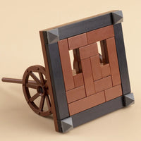 MOC Medieval Military Castle Siege Weapons War Army Knights For LEGO Building Blocks Set