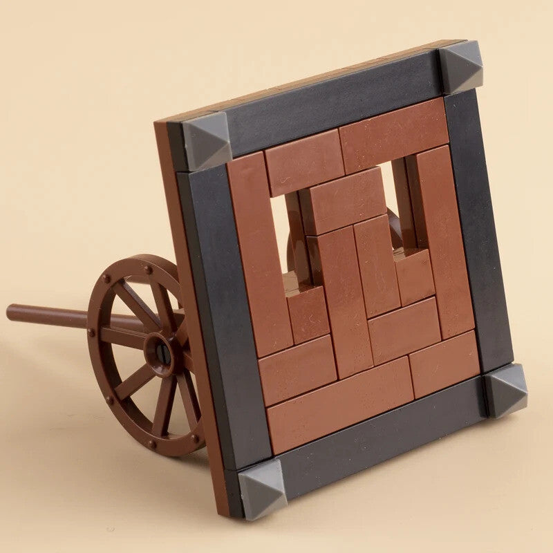 MOC Medieval Military Castle Siege Weapons War Army Knights For LEGO Building Blocks Set